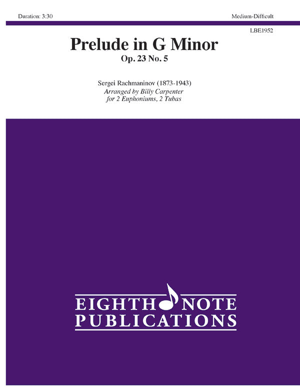 Prelude in G Minor Cover Image