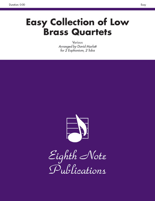 Easy Collection of Low Brass Quartets Cover Image