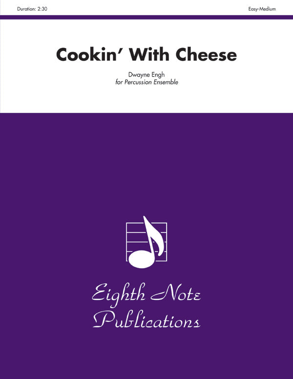 Cookin' with Cheese: 2nd Percussion Sheet Music Preview
