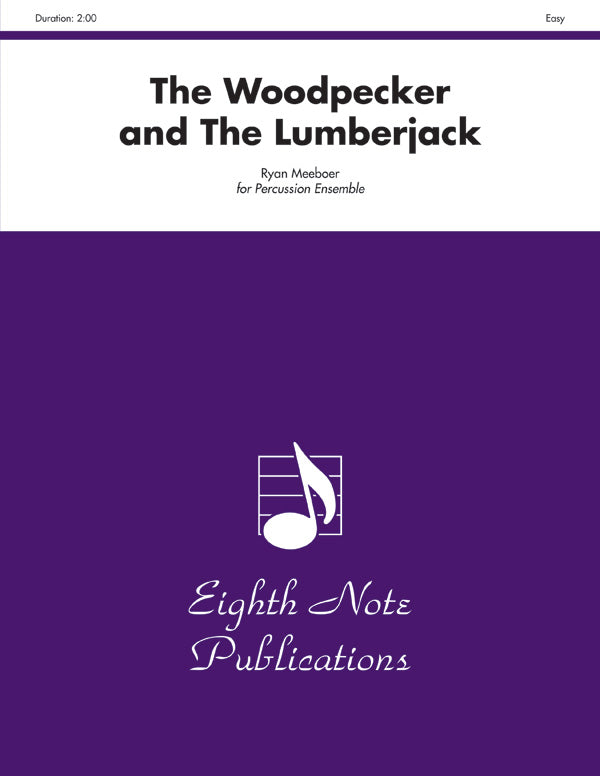 The Woodpecker and the Lumberjack: 2nd Percussion Sheet Music Preview