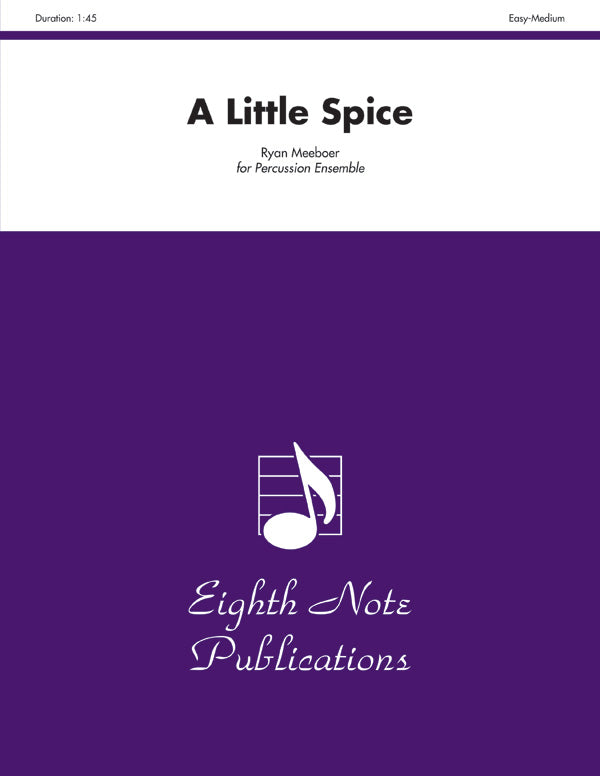 A Little Spice: 5th Percussion Sheet Music Preview