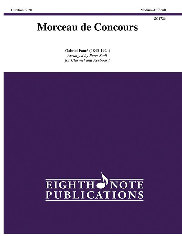 Morceau de Concours Cover Image