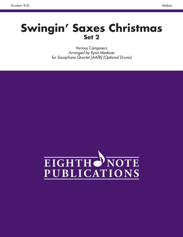 Swingin' Saxes Christmas, Set 2 Cover Image