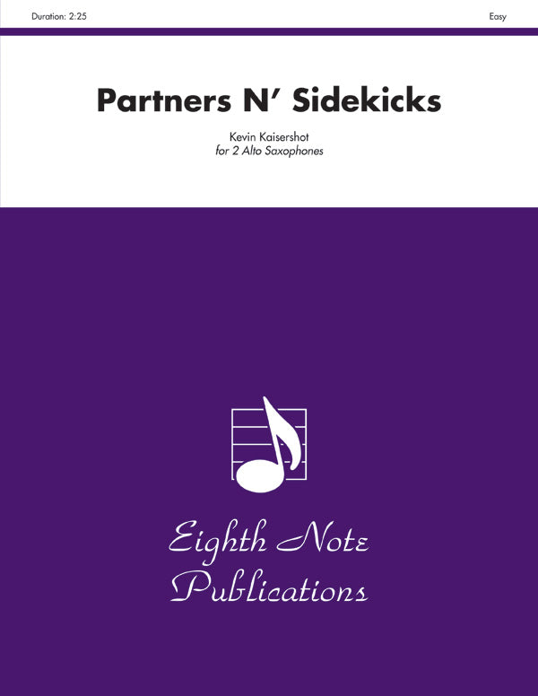 Partners n' Sidekicks: 2nd E-flat Alto Saxophone Sheet Music Preview