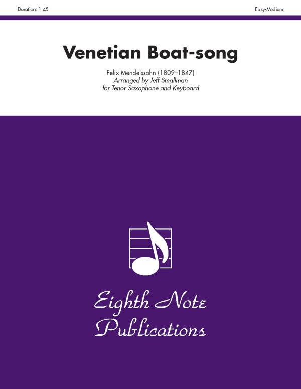 Venetian Boat-Song Cover Image