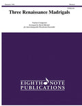 Three Renaissance Madrigals Cover Image