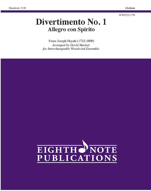 Divertimento No. 1 Cover Image
