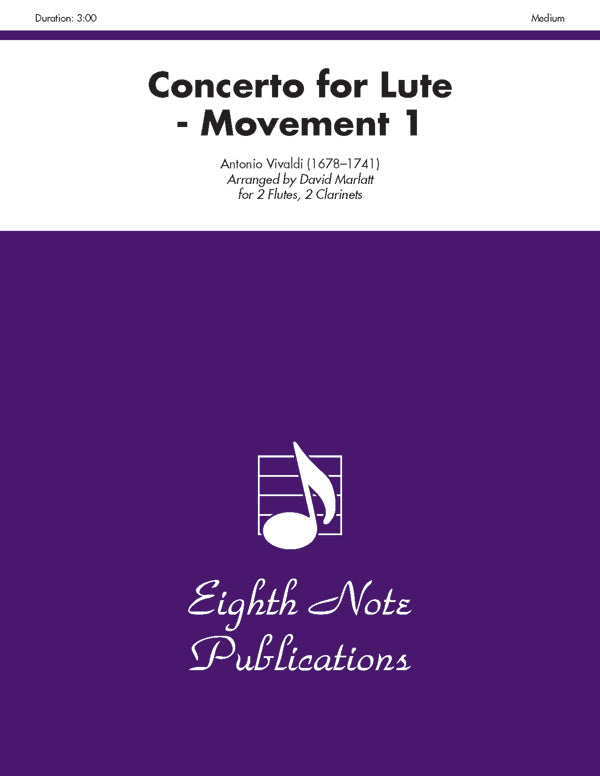 Concerto for Lute (Movement 1) Cover Image