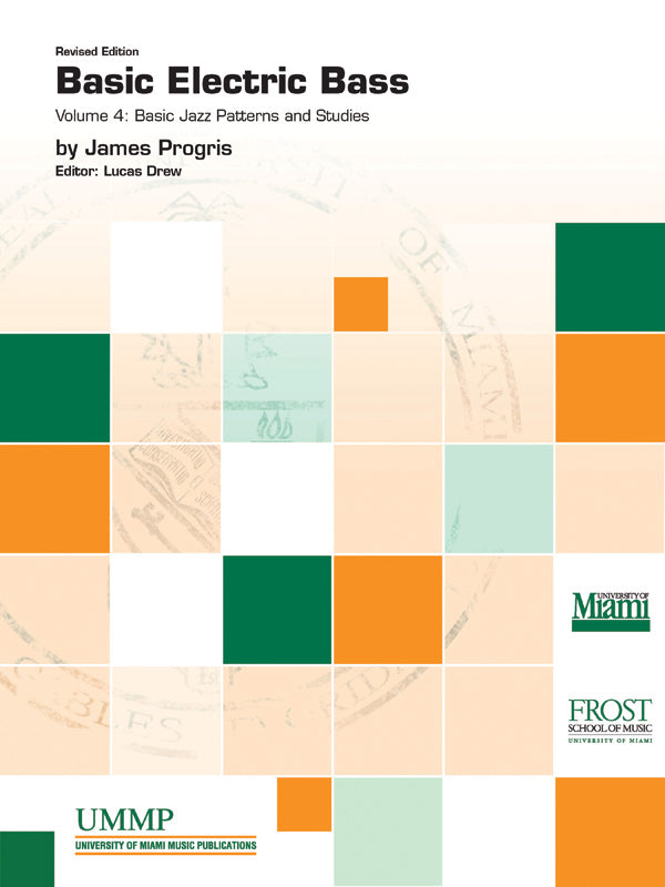 Basic Electric Bass, Volume IV: Basic Jazz Patterns and Studies Cover Image