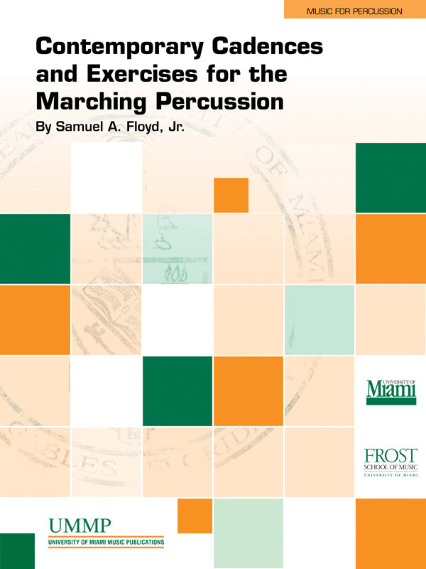 Contemporary Cadences and Exercises for the Marching Percussion Cover Image