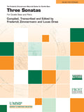Three Sonatas Cover Image