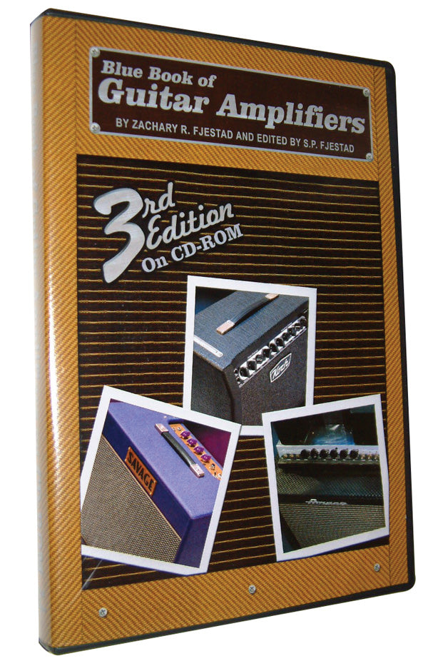 Blue Book of Guitar Amplifiers on CD-ROM (3rd Edition) Cover Image