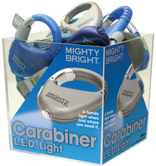 Mighty Bright LED Carabiner (Assorted 24-Piece Cube) Cover Image