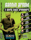 Gannin Arnold: 5 World Class Drummers Cover Image