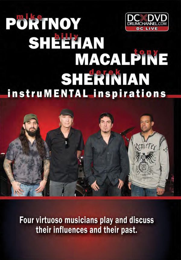Mike Portnoy, Billy Sheehan, Tony MacAlpine & Derek Sherinian: InstruMENTAL Inspirations Cover Image
