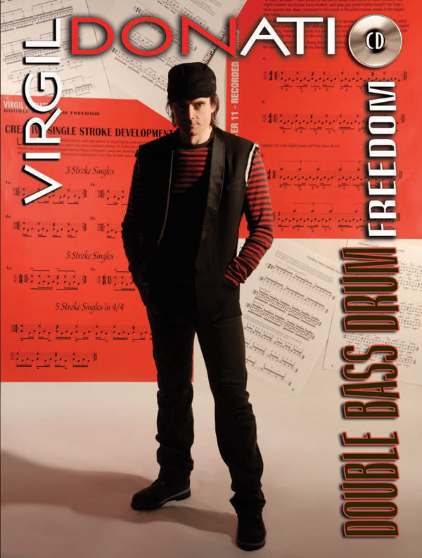 Virgil Donati: Double Bass Drum Freedom Cover Image