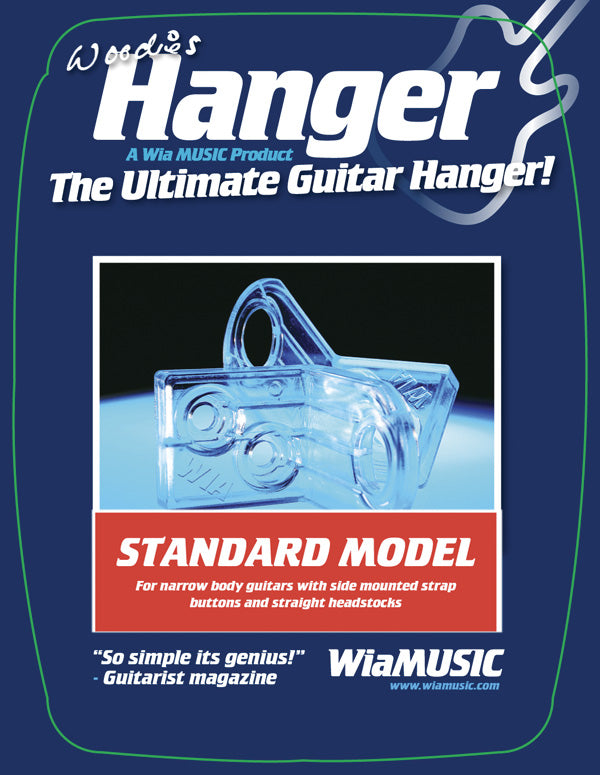 Woodies Guitar Hanger SM01 Standard Model Cover Image
