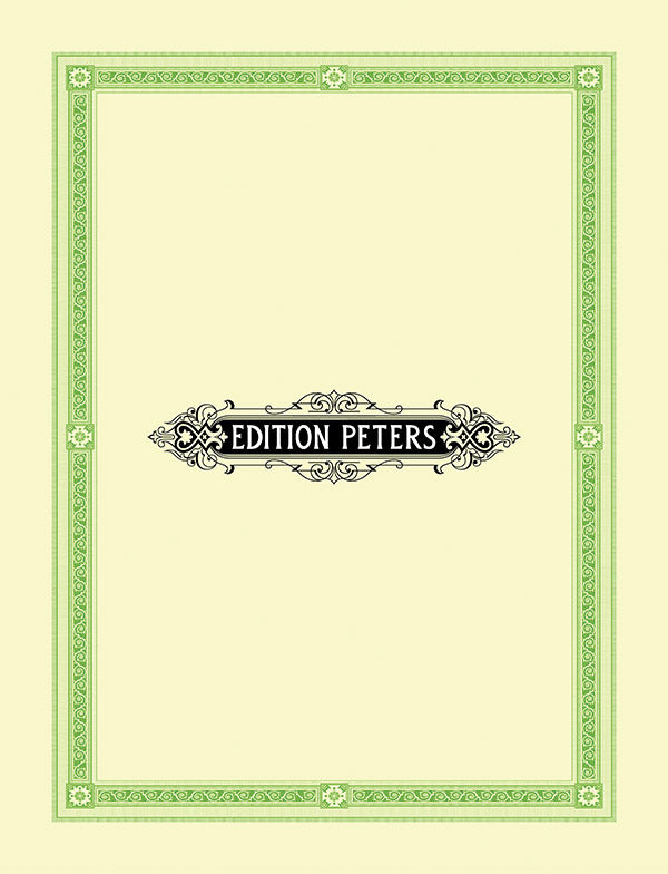 Three Sacred Cantatas, score & set Cover Image