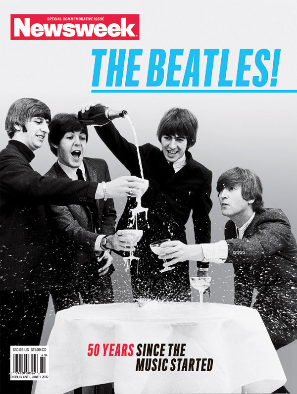 The Beatles! 50th Anniversary Commemorative Bookazine Cover Image