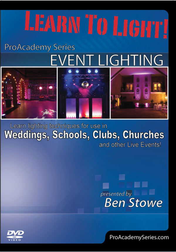 Learn to Light! Pro Academy Series: Event Lighting Cover Image