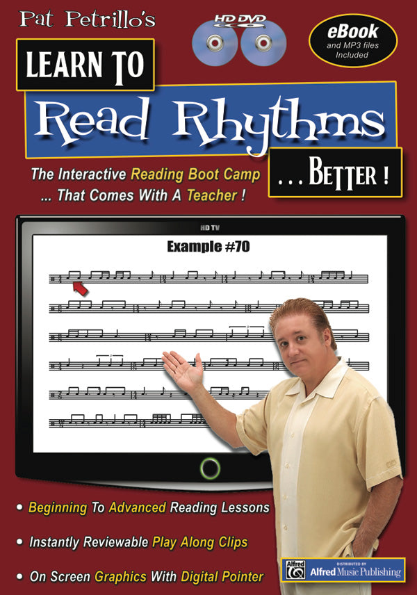 Pat Petrillo's Learn to Read Rhythms . . . Better! Cover Image