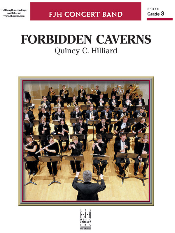 The Forbidden Caverns: Percussion 2 Sheet Music Preview