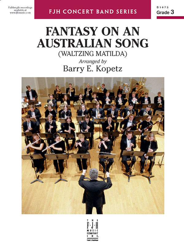 Fantasy on an Australian Song: B-flat Trumpet 3 Sheet Music Preview