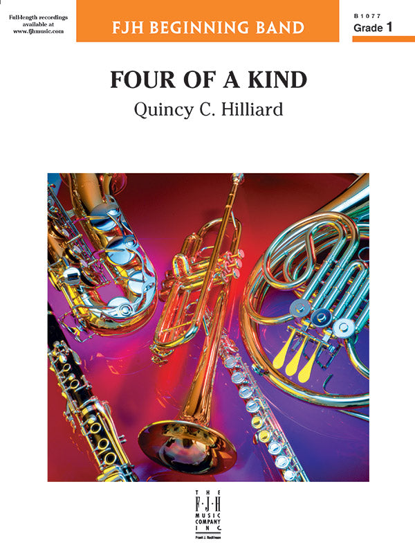 Four of a Kind: Oboe Sheet Music Preview