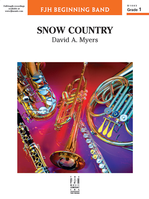 Snow Country: B-flat Clarinet 1 Sheet Music Preview