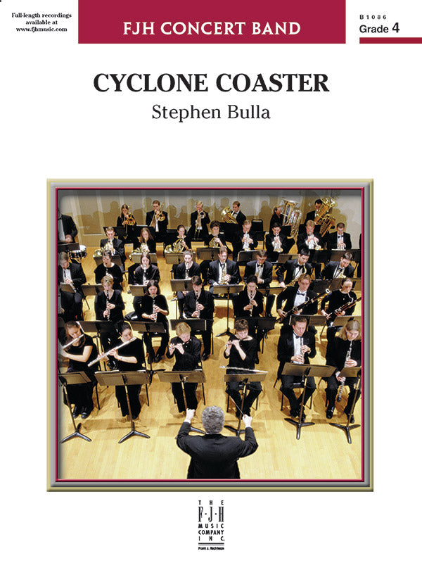 Cyclone Coaster: Baritone T.C. Sheet Music Preview