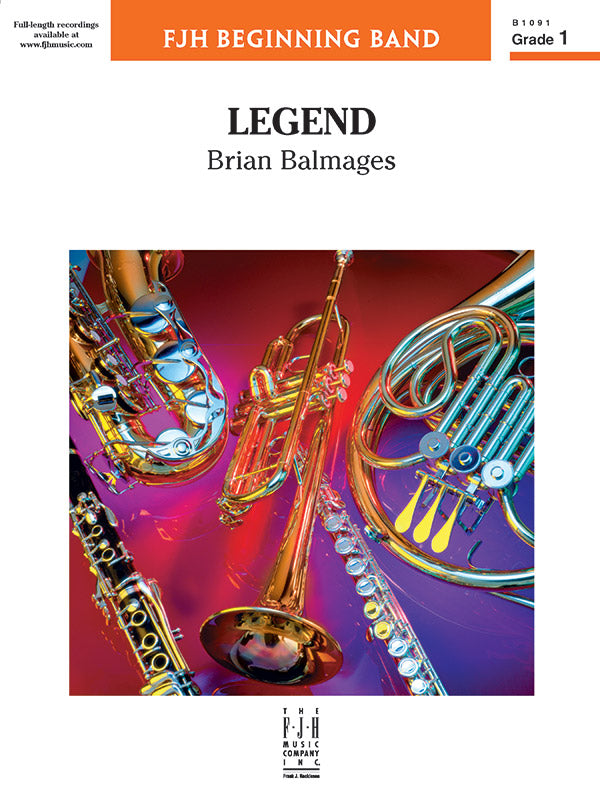 Legend: Baritone T.C. Sheet Music Preview