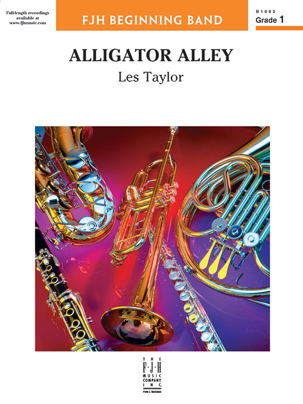 Alligator Alley: Score Sheet Music Preview