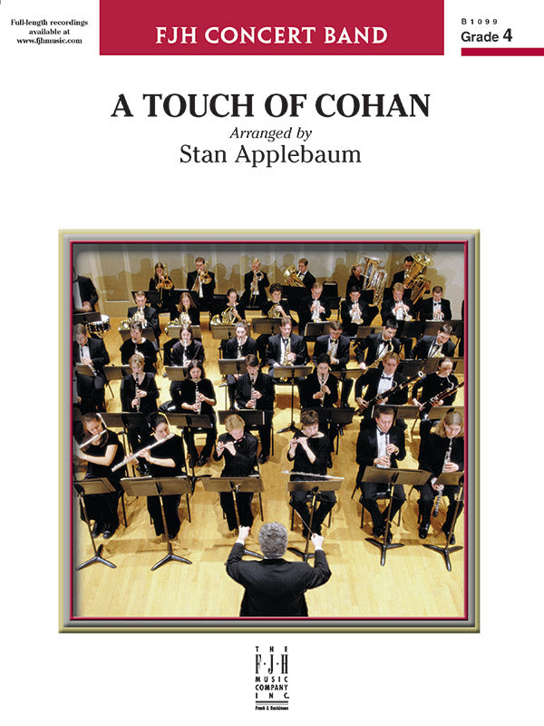 A Touch of Cohan: B-flat Clarinet 3 Sheet Music Preview