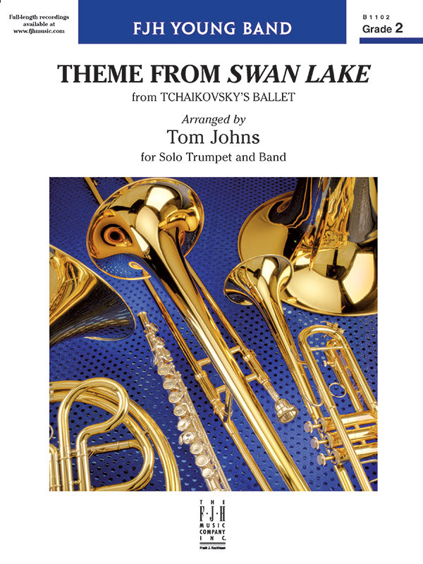 Theme from Swan Lake: E-flat Baritone Saxophone Sheet Music Preview