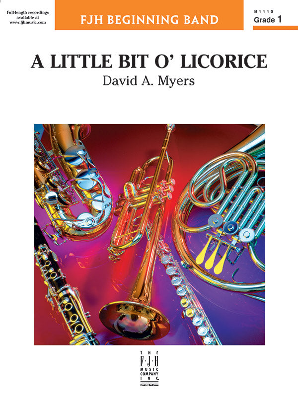 A Little Bit O' Licorice: Crash Cymbals Sheet Music Preview