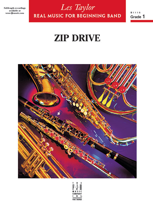 Zip Drive: Suspended Cymbal/Crash Cymbals Sheet Music Preview