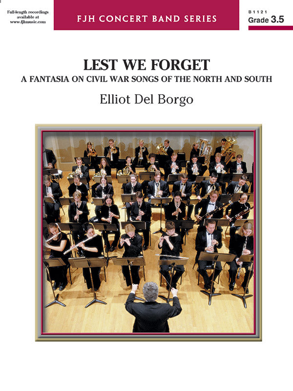 Lest We Forget (A Fantasia on Civil War Songs of the North and South): F Horn 1 Sheet Music Preview