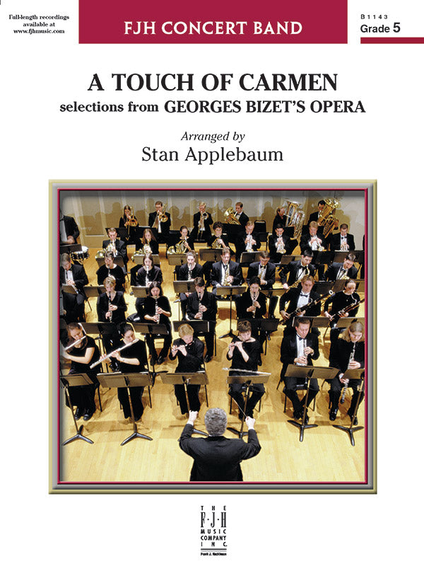 A Touch of Carmen: B-flat Trumpet 2 Sheet Music Preview