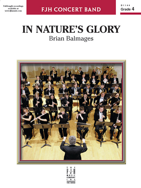 In Nature's Glory: Percussion 1 Sheet Music Preview