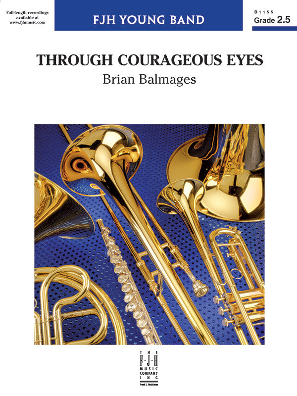 Through Courageous Eyes: Trombone 1 Sheet Music Preview