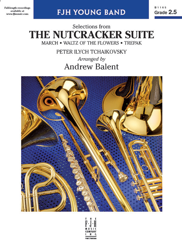 The Nutcracker Suite (Selections from): B-flat Bass Clarinet Sheet Music Preview