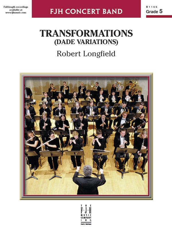 Transformations (DADE Variations): Baritone T.C. Sheet Music Preview