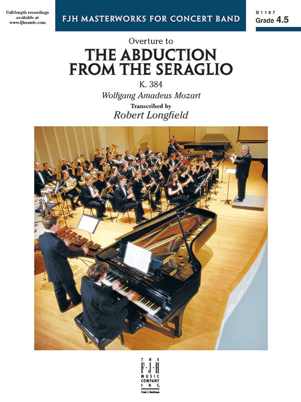 The Abduction from the Seraglio K. 384 (Overture): B-flat Clarinet 2 Sheet Music Preview
