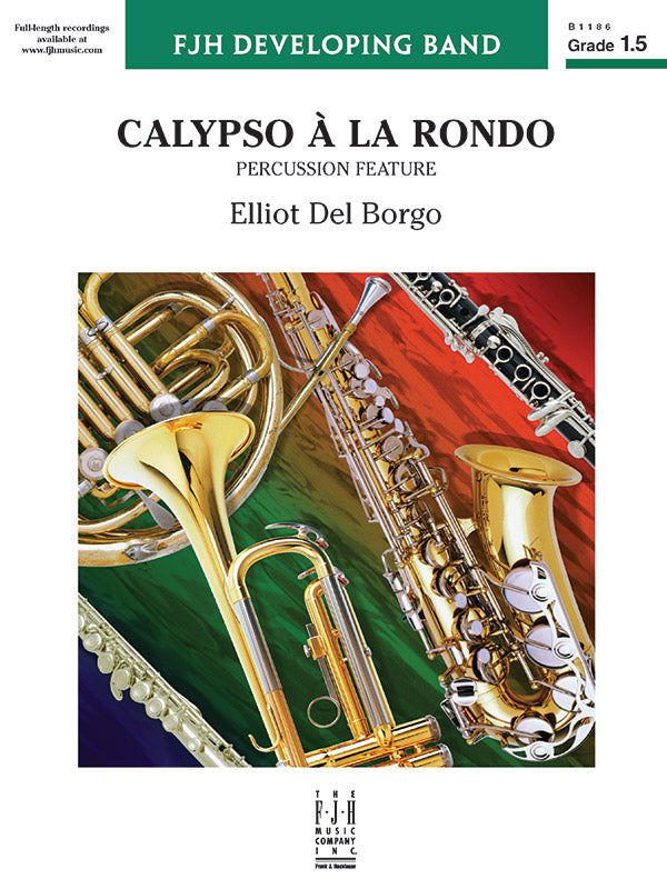 Calypso à la Rondo: E-flat Alto Saxophone 2 Sheet Music Preview