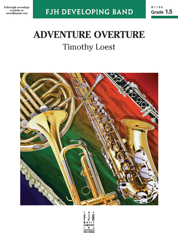 Adventure Overture: Bassoon Sheet Music Preview