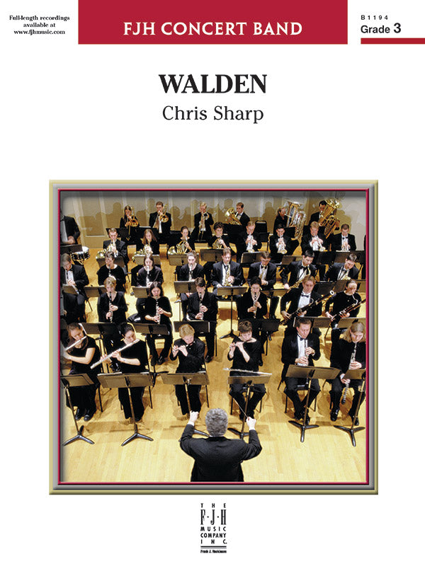 Walden: B-flat Bass Clarinet Sheet Music Preview
