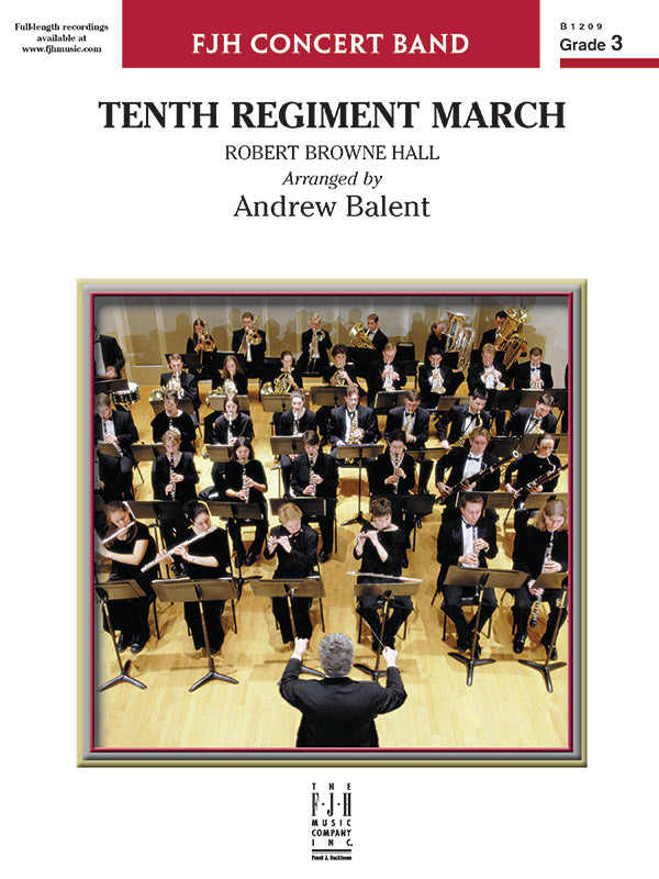 Tenth Regiment March: B-flat Trumpet 1 Sheet Music Preview