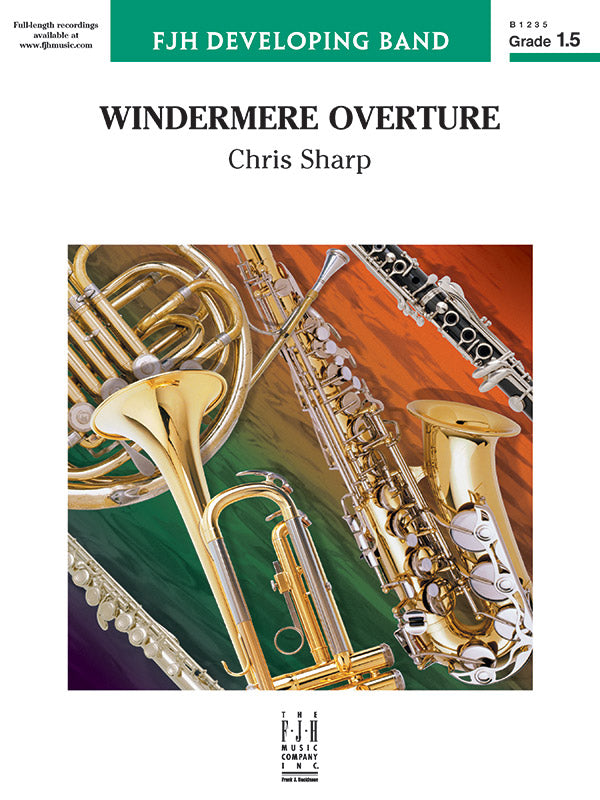 Windermere Overture: Baritone T.C. Sheet Music Preview