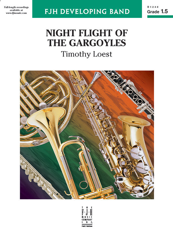 Night Flight of the Gargoyles Sheet Music Preview