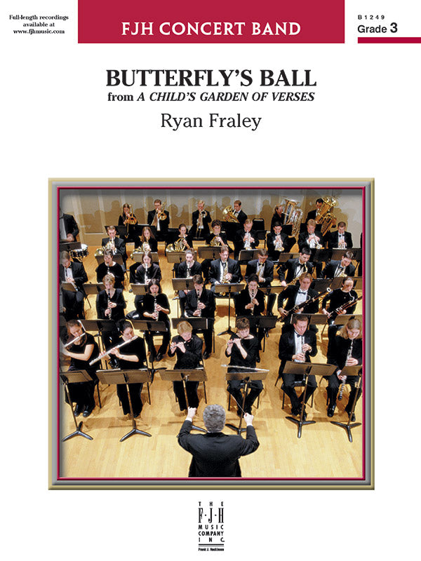 Butterfly's Ball (from A Child's Garden of Verses): Baritone T.C. Sheet Music Preview